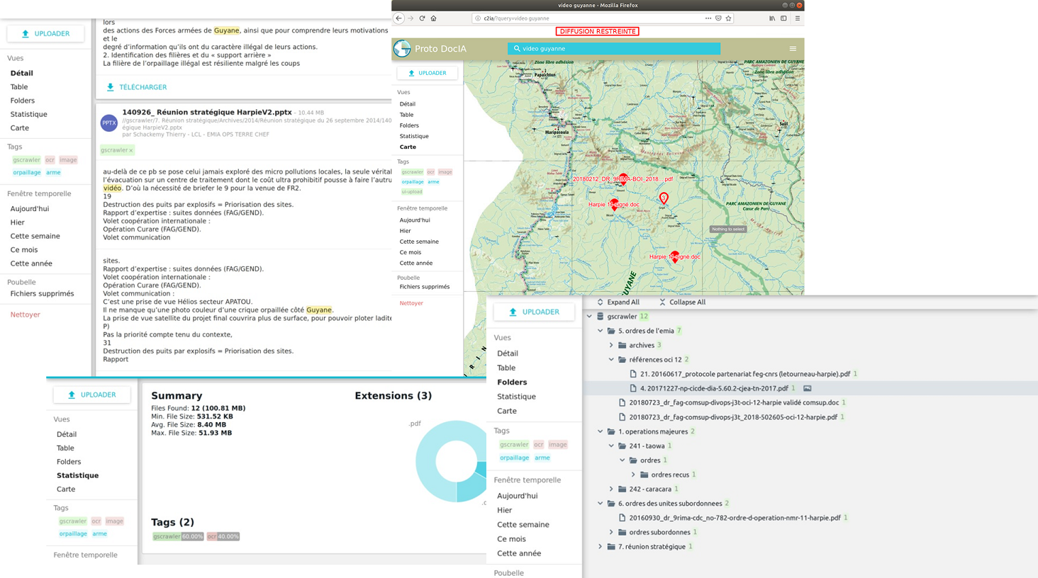 Prototype of a platform for document retrieval and advanced indexing logo